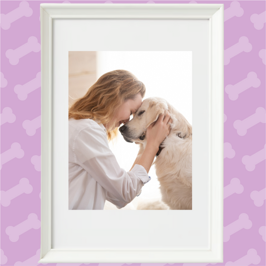 White Personalised Photo Frame