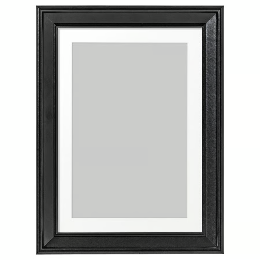 dog_and_cat_photo_frame_black