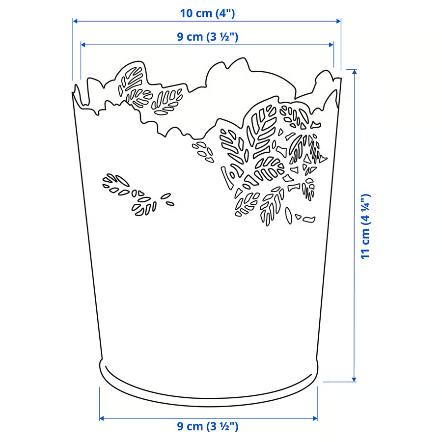 planter size guide