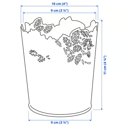 planter size guide